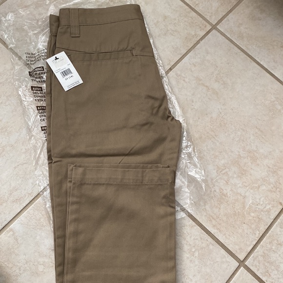 NWT- Big boys size 27/size 14 US volcom VMonty khaki pants. - Picture 3 of 5